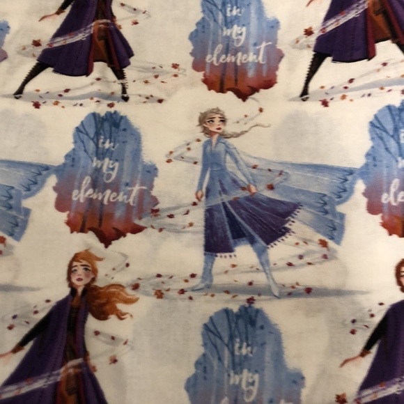 DISNEY 𝅺Princess Elsa Fabric, Frozen fabric, one yard Cotton Fabric - Picture 1 of 2